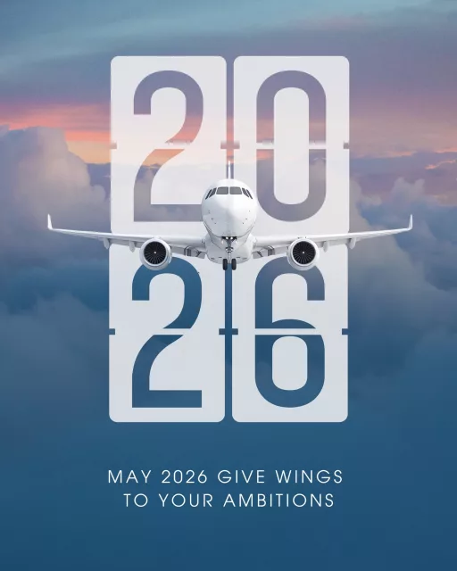 ✈️😎 The entire WECAIR team wishes you a Happy New Year 2026 ! May this new year bring you inspiring encounters, clarity in your choices… and the momentum you need to see your ambitions through.We look forward to building what’s next with you !#wecair #wecairpilotschool #aviation #2026